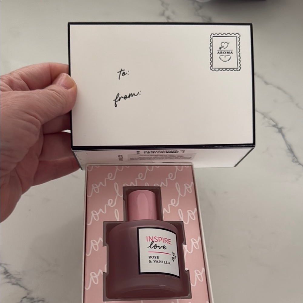 Bath and body works Inspire Love Rose & Vanilla Perfume BNWT NEVER USED